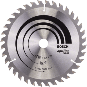 New Genuine Bosch 2608640817 Optiline Wood Circular Saw Blade