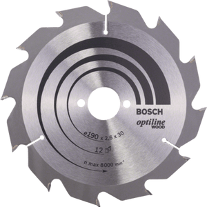 New Genuine Bosch 2608641187 Optiline Wood Circular Saw Blade