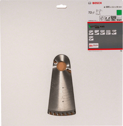 New Genuine Bosch 2608641771 Optiline Wood Circular Saw Blade