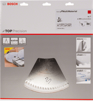 New Genuine Bosch 2608642099 Best for Multi Material Circular Saw Blade