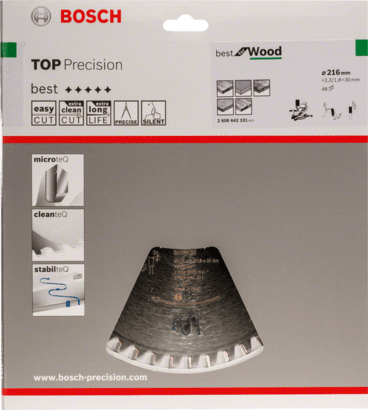 New Genuine Bosch 2608642101 Best for Wood Circular Saw Blade For mitre saws