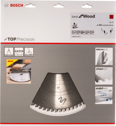 New Genuine Bosch 2608642103 Best for Wood Circular Saw Blade