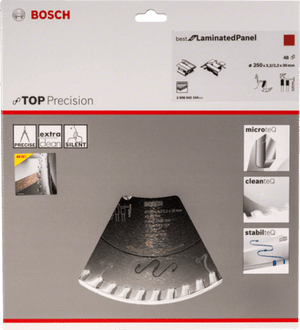 New Genuine Bosch 2608642104 Top Precision Best for Laminated Panel Abrasive