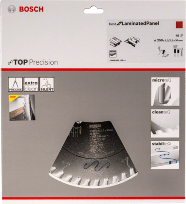 New Genuine Bosch 2608642104 Top Precision Best for Laminated Panel Abrasive