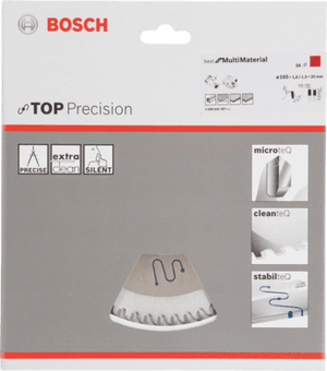 New Genuine Bosch 2608642387 Best for Multi Material Circular Saw Blade For