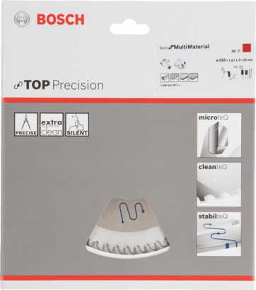 New Genuine Bosch 2608642387 Best for Multi Material Circular Saw Blade For