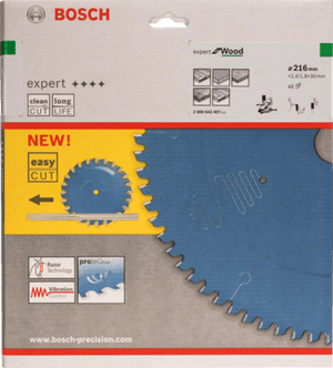 New Genuine Bosch 2608642497 Expert for Wood Circular Saw Blade