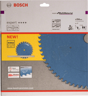New Genuine Bosch 2608642528 Expert for Multi Material Circular Saw Blade For