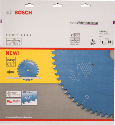 New Genuine Bosch 2608642529 Expert for Multi Material Circular Saw Blade For