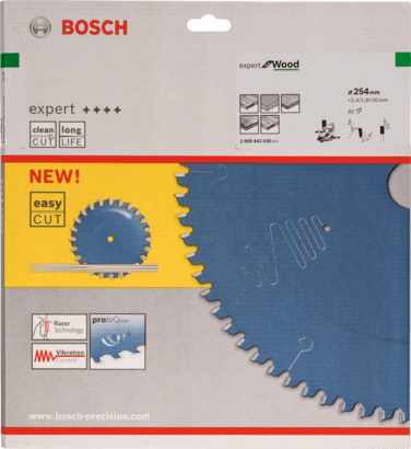 New Genuine Bosch 2608642530 Expert for Wood Circular Saw Blade For mitre saws