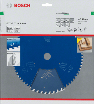 New Genuine Bosch 2608644088 Expert for Wood Circular Saw Blade For table saws