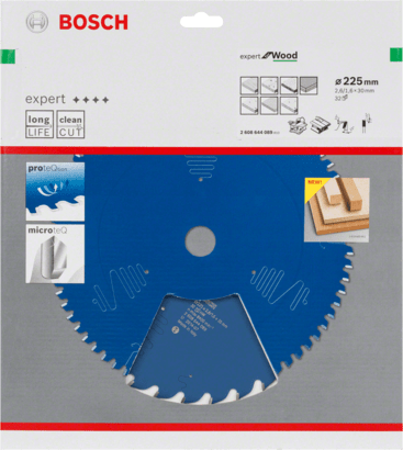 New Genuine Bosch 2608644089 Expert for Wood Circular Saw Blade For table saws