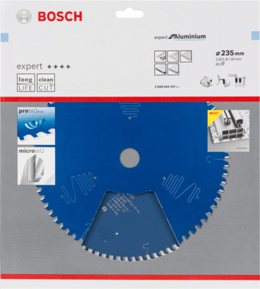 New Genuine Bosch 2608644107 Expert for Aluminium Circular Saw Blade For