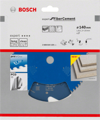 New Genuine Bosch 2608644120 Expert for Fibre Cement Circular Saw Blade For