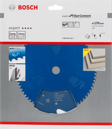 New Genuine Bosch 2608644123 Expert for Fibre Cement Circular Saw Blade For