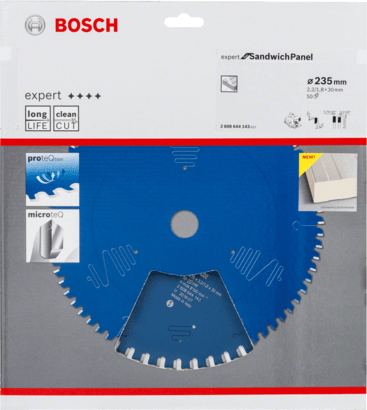 New Genuine Bosch 2608644143 Expert for Sandwich Panel Circular Saw Blade For