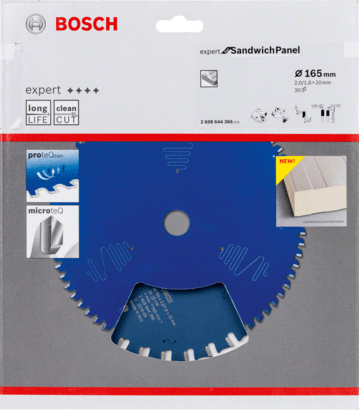 New Genuine Bosch 2608644366 Expert for Sandwich Panel Circular Saw Blade