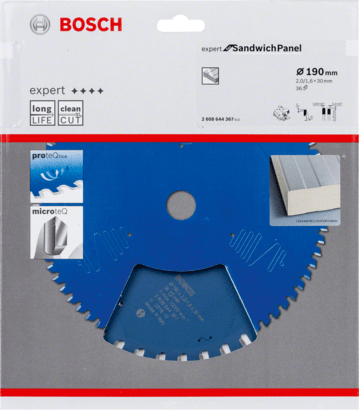 New Genuine Bosch 2608644367 Expert for Sandwich Panel Circular Saw Blade