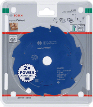 New Genuine Bosch 2608644502 Expert for Wood Circular Saw Blade For Cordless
