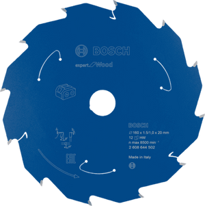 New Genuine Bosch 2608644502 Expert for Wood Circular Saw Blade For Cordless