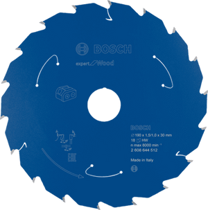 New Genuine Bosch 2608644512 Expert for Wood Circular Saw Blade For Cordless