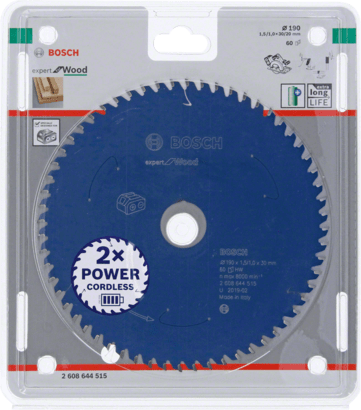 New Genuine Bosch 2608644515 Expert for Wood Circular Saw Blade For Cordless