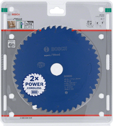 New Genuine Bosch 2608644519 Expert for Wood Circular Saw Blade For Cordless