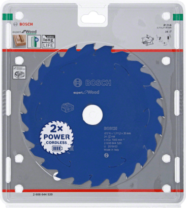 New Genuine Bosch 2608644520 Expert for Wood Circular Saw Blade For Cordless