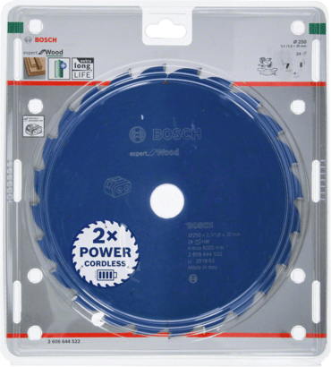New Genuine Bosch 2608644522 Expert for Wood Circular Saw Blade For Cordless