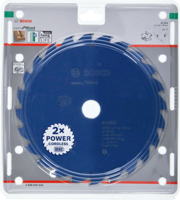 New Genuine Bosch 2608644524 Expert for Wood Circular Saw Blade For Cordless