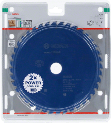 New Genuine Bosch 2608644525 Expert for Wood Circular Saw Blade For Cordless
