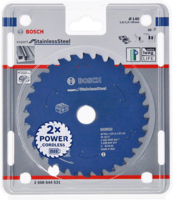 New Genuine Bosch 2608644531 Expert for Stainless Steel Circular Saw Blade For