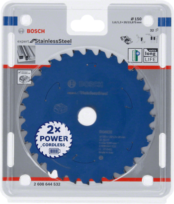 New Genuine Bosch 2608644532 Expert for Stainless Steel Circular Saw Blade For