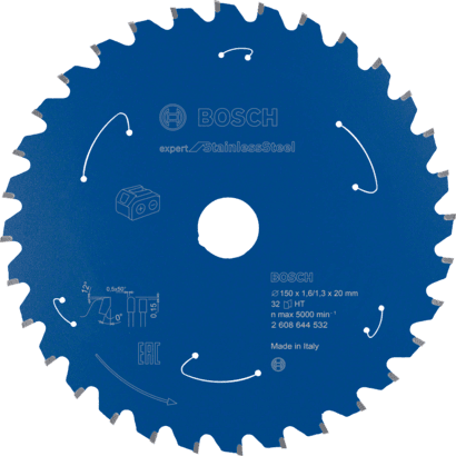 New Genuine Bosch 2608644532 Expert for Stainless Steel Circular Saw Blade For