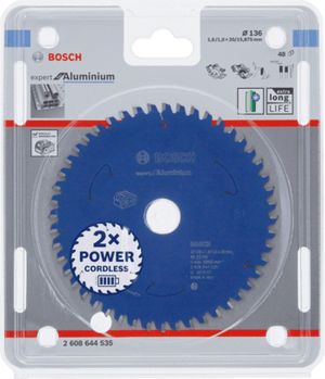 New Genuine Bosch 2608644535 Expert for Aluminium Circular Saw Blade For