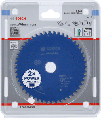 New Genuine Bosch 2608644536 Expert for Aluminium Circular Saw Blade For