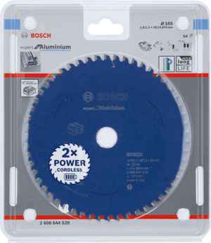 New Genuine Bosch 2608644539 Expert for Aluminium Circular Saw Blade For