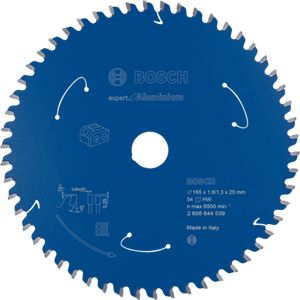 New Genuine Bosch 2608644539 Expert for Aluminium Circular Saw Blade For