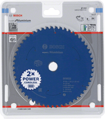 New Genuine Bosch 2608644540 Expert for Aluminium Circular Saw Blade For