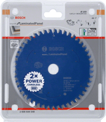 New Genuine Bosch 2608644548 Expert for Laminated Panel Circular Saw Blade For
