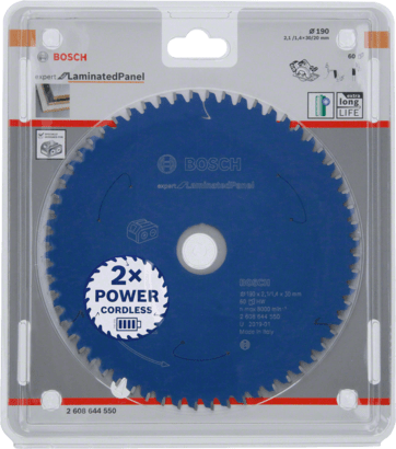 New Genuine Bosch 2608644550 Expert for Laminated Panel Circular Saw Blade For