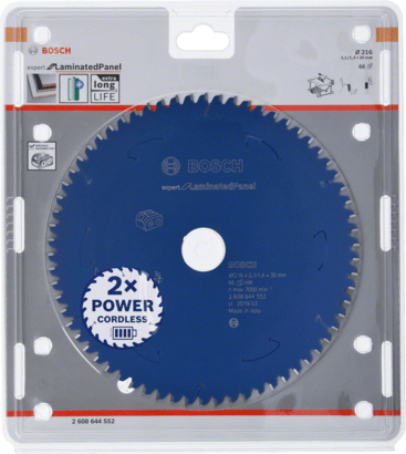 New Genuine Bosch 2608644552 Expert for Laminated Panel Circular Saw Blade For