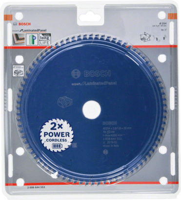 New Genuine Bosch 2608644553 Expert for Laminated Panel Circular Saw Blade For