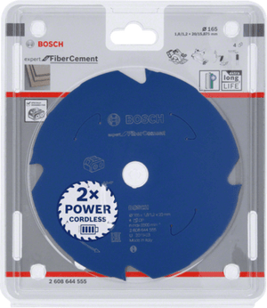 New Genuine Bosch 2608644555 Expert for Fibre Cement Circular Saw Blade For