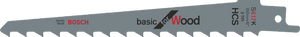 New Genuine Bosch 2608650616 S 617 K Basic for Wood Reciprocating Saw Blade For
