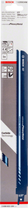 New Genuine Bosch 2608653184 S 1255 CHM Endurance for Heavy Metal Reciprocating