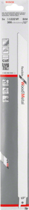 New Genuine Bosch 2608656022 S 1222 VF Flexible for Wood and Metal