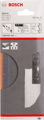 New Genuine Bosch 2608661202 FS 180 AT Cutting Saw Blade For tenon saws