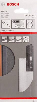 New Genuine Bosch 2608661203 FS 180 ATU Cutting Saw Blade For tenon saws