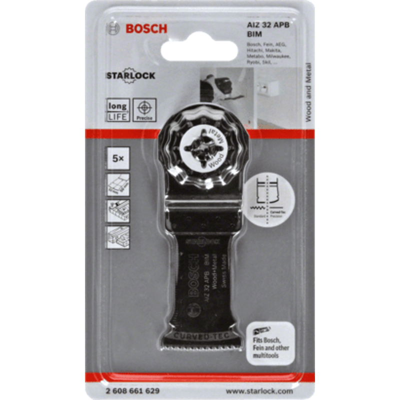New Genuine Bosch 2608661629 AIZ 32 APB Blade for Multi-Tools